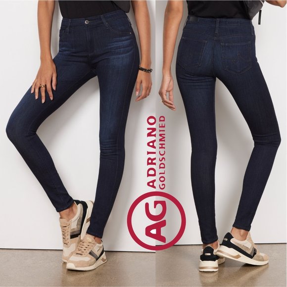 AG Adriano Goldschmied Farrah High-Rise Skinny Jeans - Picture 1 of 9